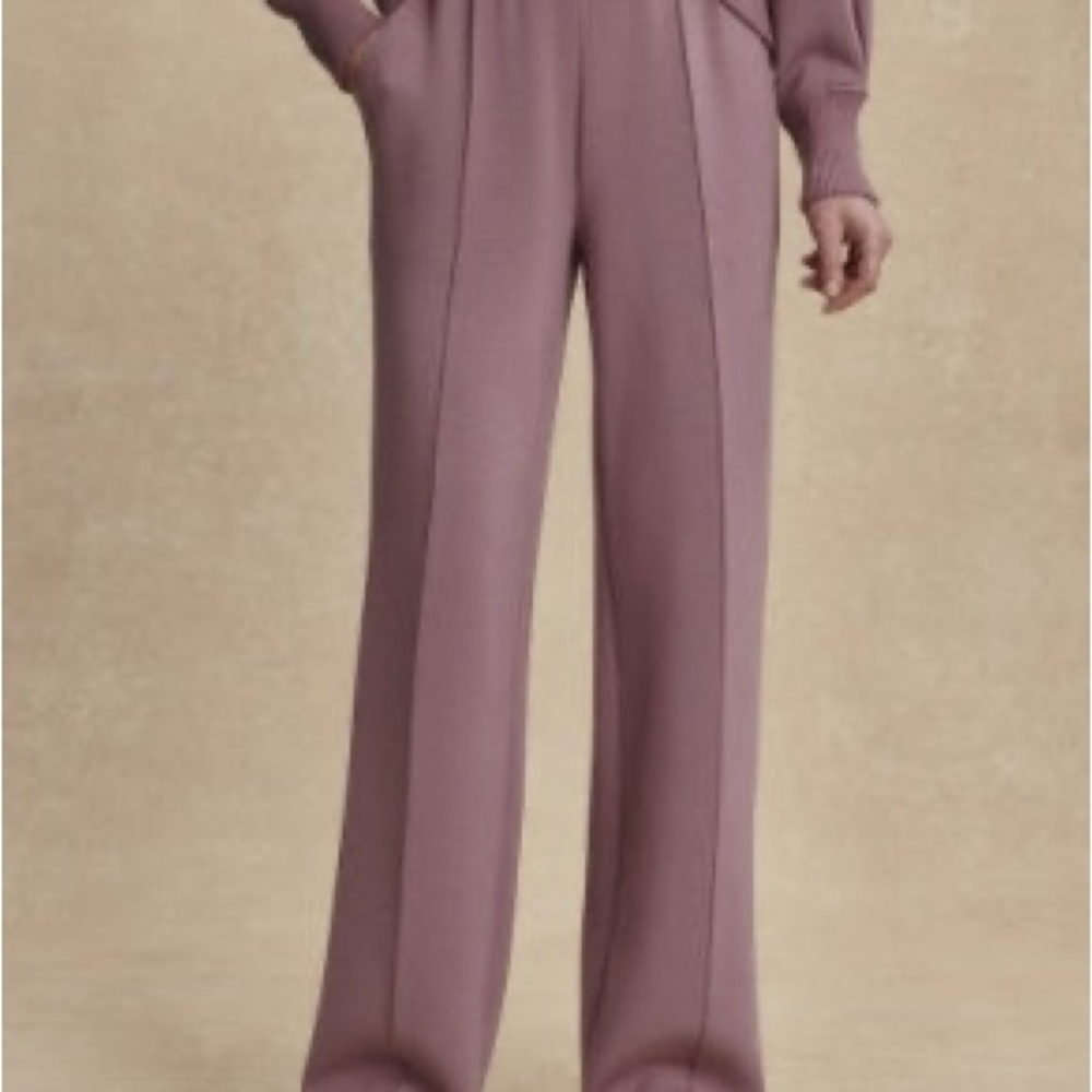 Varley Mauve Wide Leg